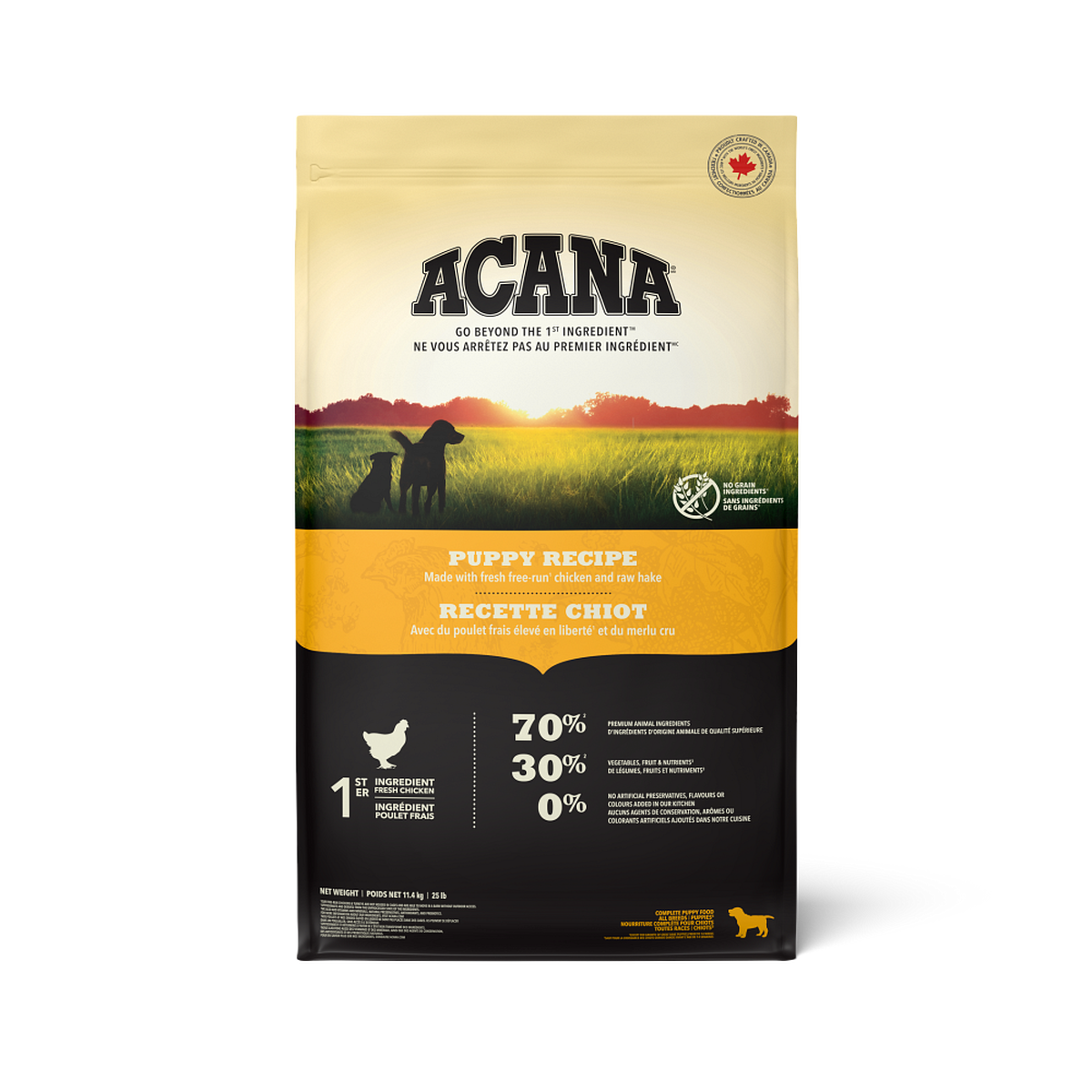 Acana puppy deals junior feeding guide